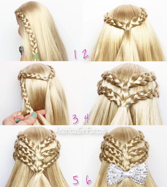 Easy Doll Hairstyles
 Doll hairstyles Baby girls and Babies on Pinterest