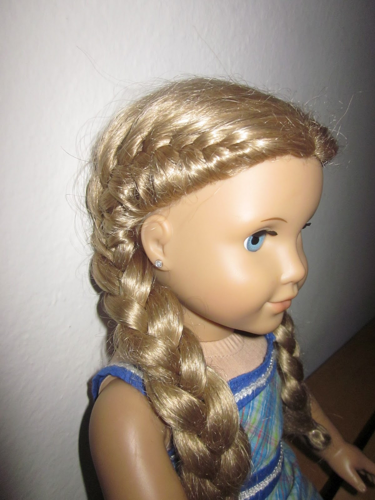 Easy Doll Hairstyles
 Sew Crafty Mommy American Girl Hair styles