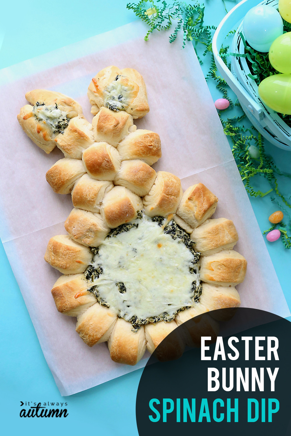 Easy Easter Appetizers
 Easter bunny spinach dip easy Easter appetizer It s