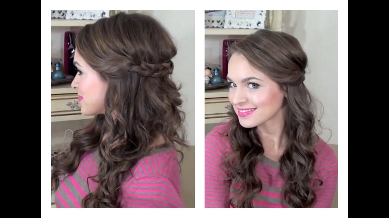 Easy Hairstyles For Bridesmaids
 Simple Half Up Hairstyle My Bridesmaids Hairstyles