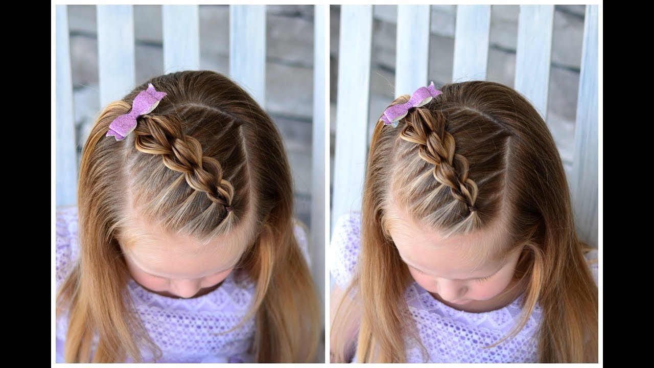 Easy Hairstyles For Dads To Do
 Diagonal 3D 3 Strand Pull Through Braid