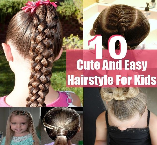 Easy Hairstyles For Kids Step By Step
 Easy To Do Hairstyles For Kids Step By Step Easy