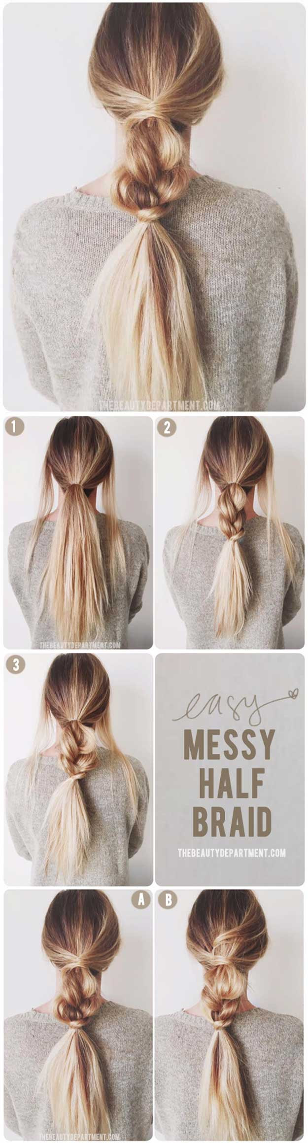 Easy Hairstyles For Teenage Girl
 33 Best Hairstyles for Teens The Goddess