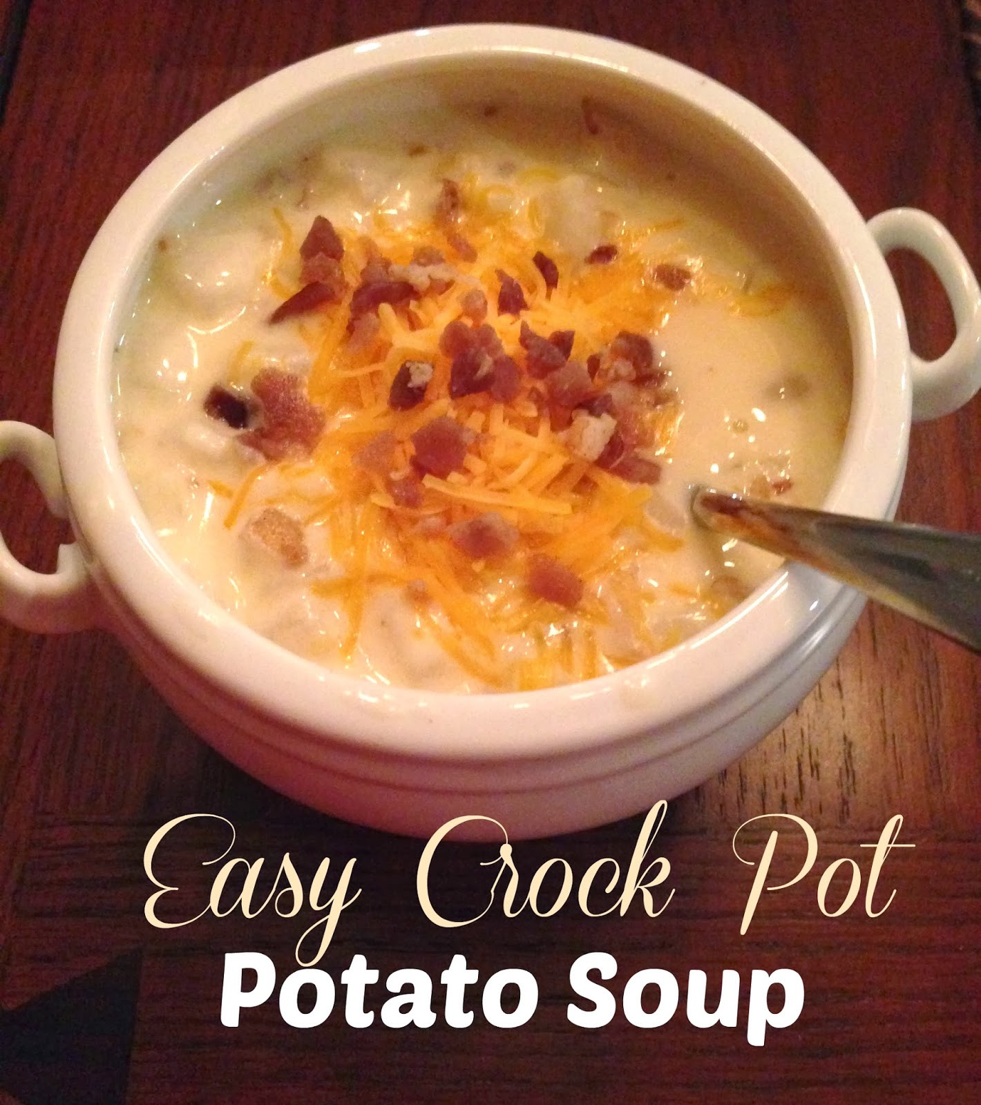 Easy Hash Brown Potato Soup
 simply made with love Easy Crockpot Potato Soup