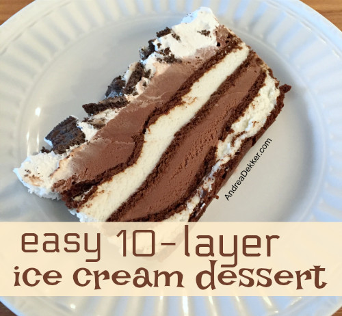 Easy Ice Cream Desserts
 Easy 10 Layer Ice Cream Dessert