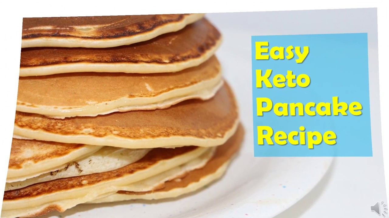 Easy Keto Pancakes
 Easy Keto Pancake Recipe