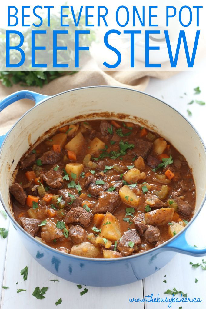 Easy Lamb Stew Recipe
 Best Ever e Pot Beef Stew Recipe RECIPIES
