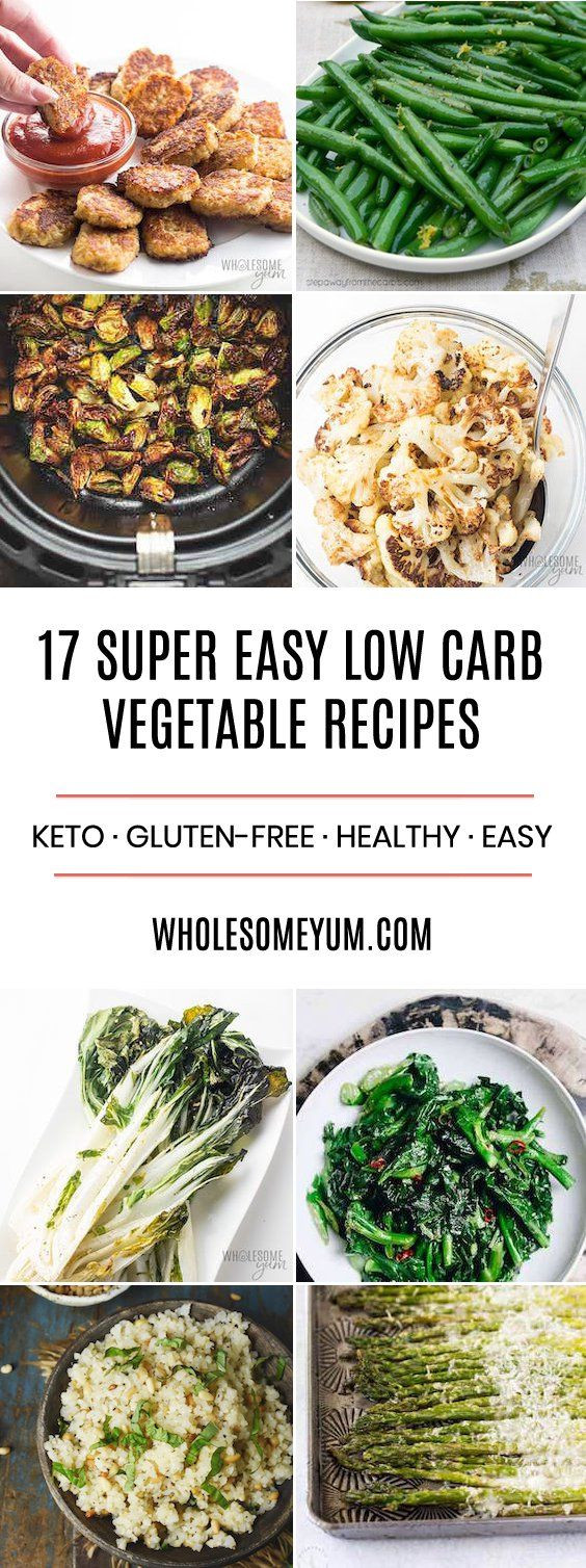 Easy Low Carb Vegetarian Recipes
 17 Super Easy Low Carb Ve able Recipes