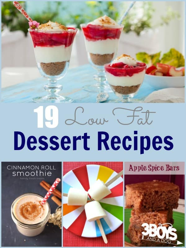 Easy Low Fat Desserts
 Over 25 Low Fat Dessert Recipes