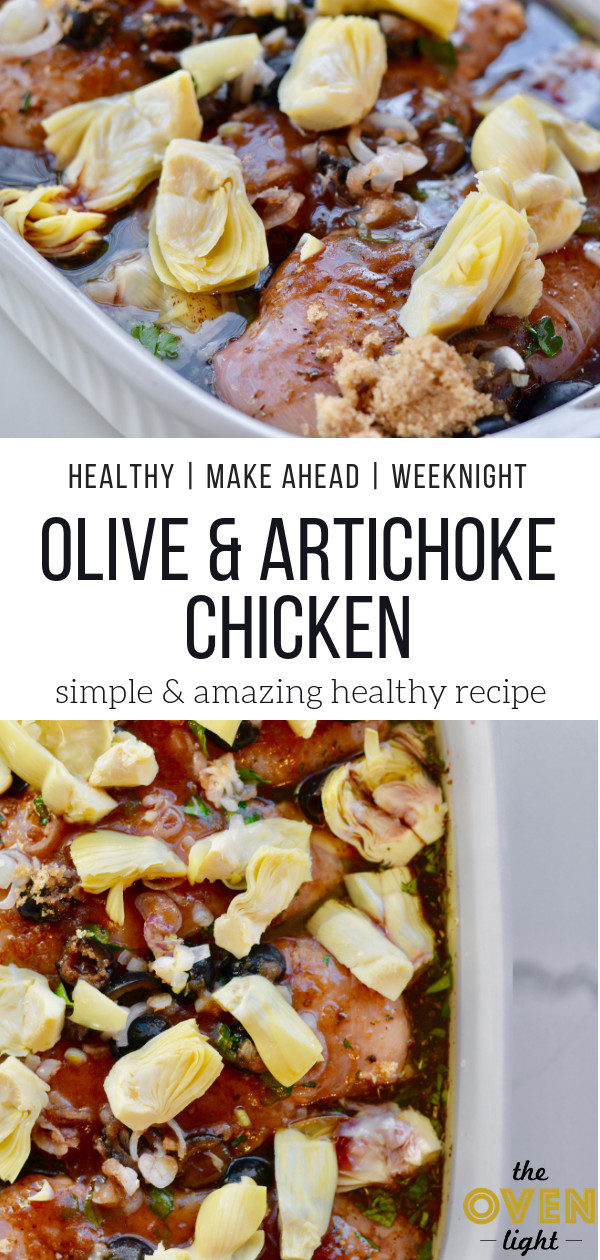 Easy Make Ahead Company Dinners
 Olive and Artichoke Chicken Recipe Make Ahead Weeknight
