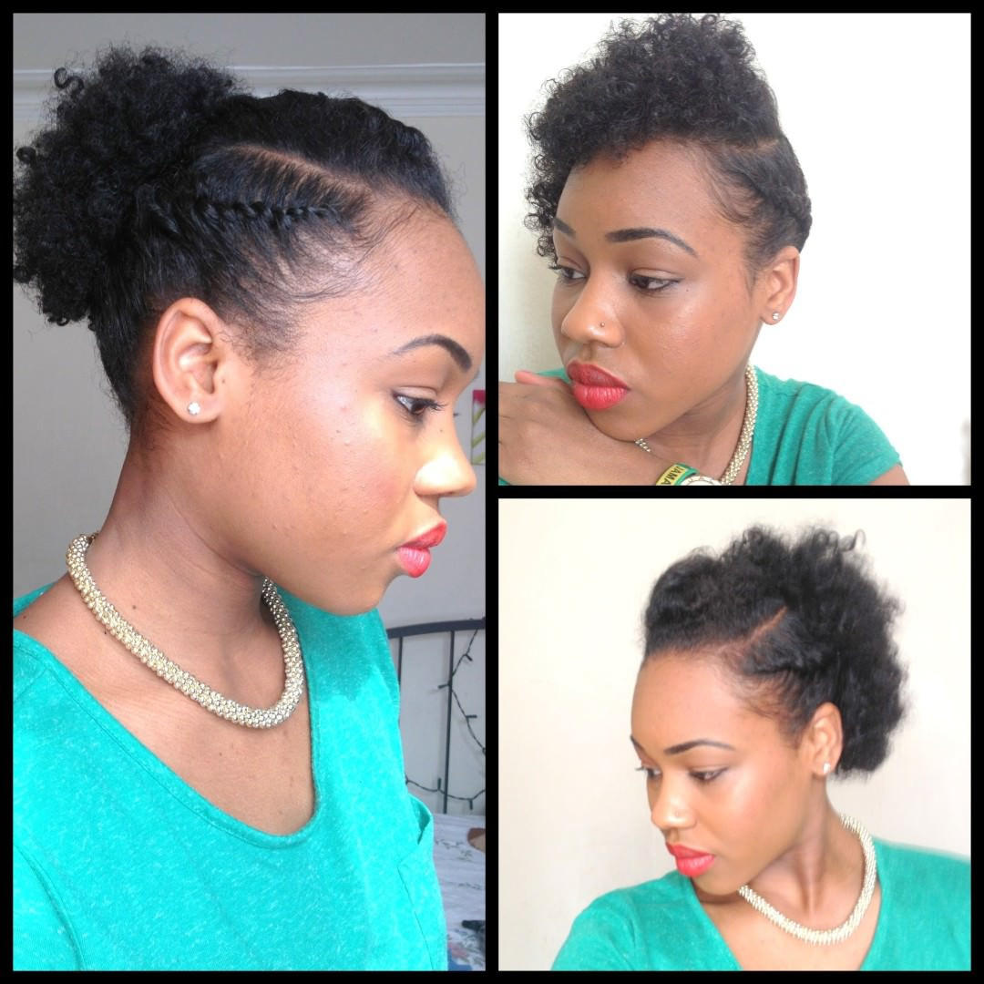 Easy Natural Hairstyles For Short Hair
 3 Simple Cute Styles for Short Natural Hair [Video