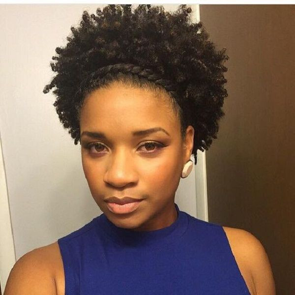 Easy Natural Hairstyles For Short Hair
 8 Quick & Easy Hairstyles on Medium Short Natural Hair