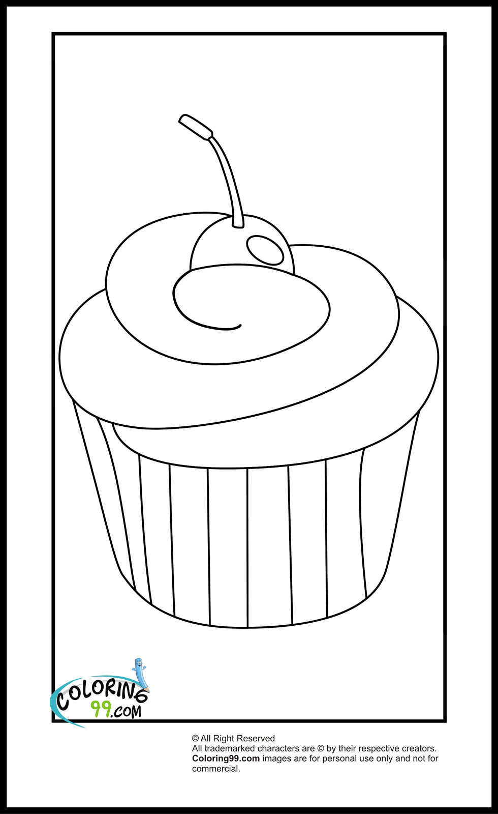 Easy Printable Coloring Pages
 July 2013