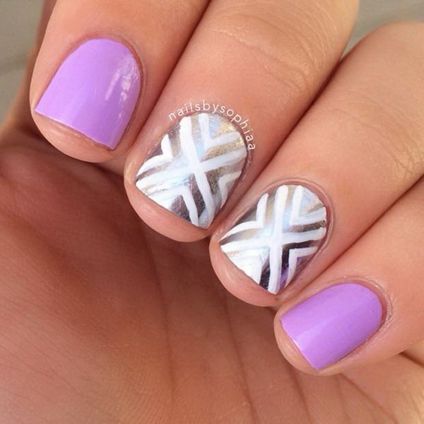 Easy Short Nail Designs
 40 Easy Amazing Nail Designs For Short Nails
