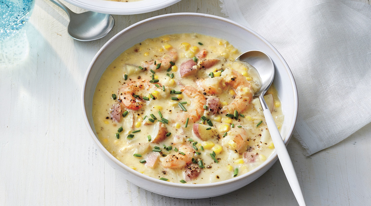 Easy Shrimp And Corn Soup Recipe
 Quick Shrimp and Corn Chowder Southern Living