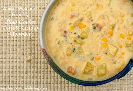Easy Shrimp And Corn Soup Recipe
 Slow Cooker Corn & Shrimp Chowder ly 4 WW Freestyle