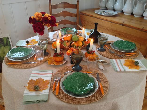 Easy Thanksgiving Table Decorations
 Beautiful Thanksgiving Ideas with Vintage Vibe for your