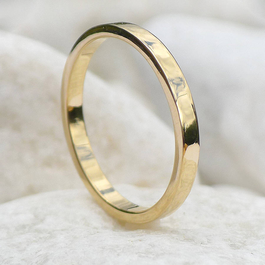 Eco Friendly Wedding Rings
 eco friendly 18ct gold wedding ring by lilia nash