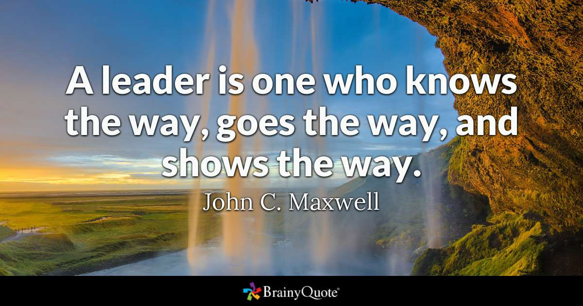 Education Leader Quotes
 A leader is one who knows the way goes the way and shows