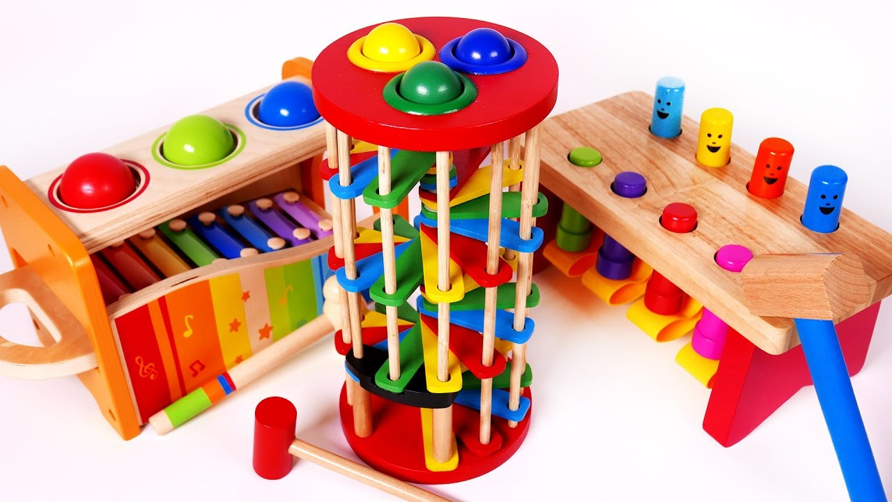 Educational Gifts For Kids
 Pounding Ball Table Learning Toys for Children Learn