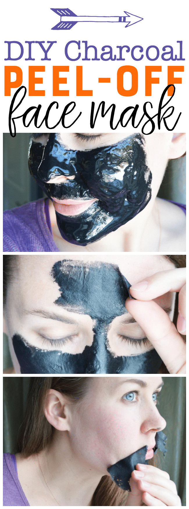 Egg White Peel Off Mask DIY
 DIY Charcoal Peel f Mask Easy Blackhead Busting Mask