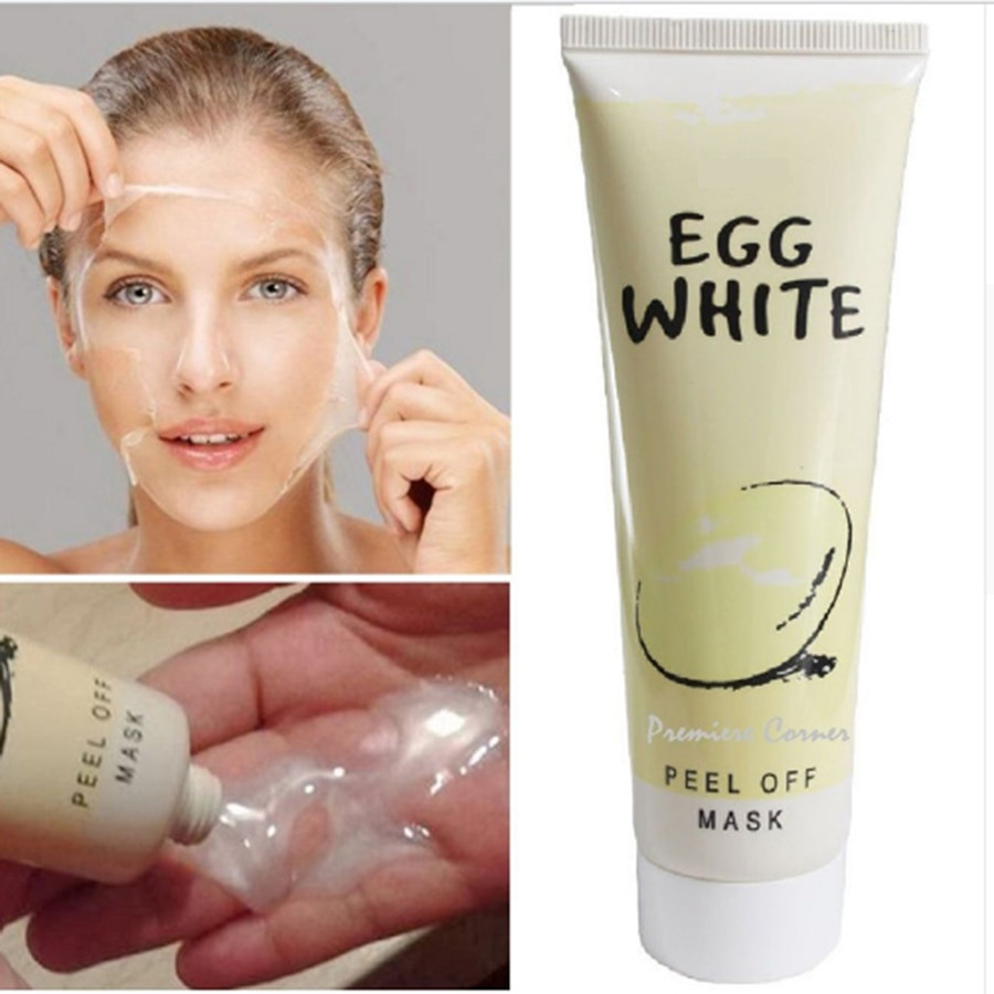 Egg White Peel Off Mask DIY
 1Pcs New EGG WHITE PEEL OFF FACE MASK Pore Blackhead