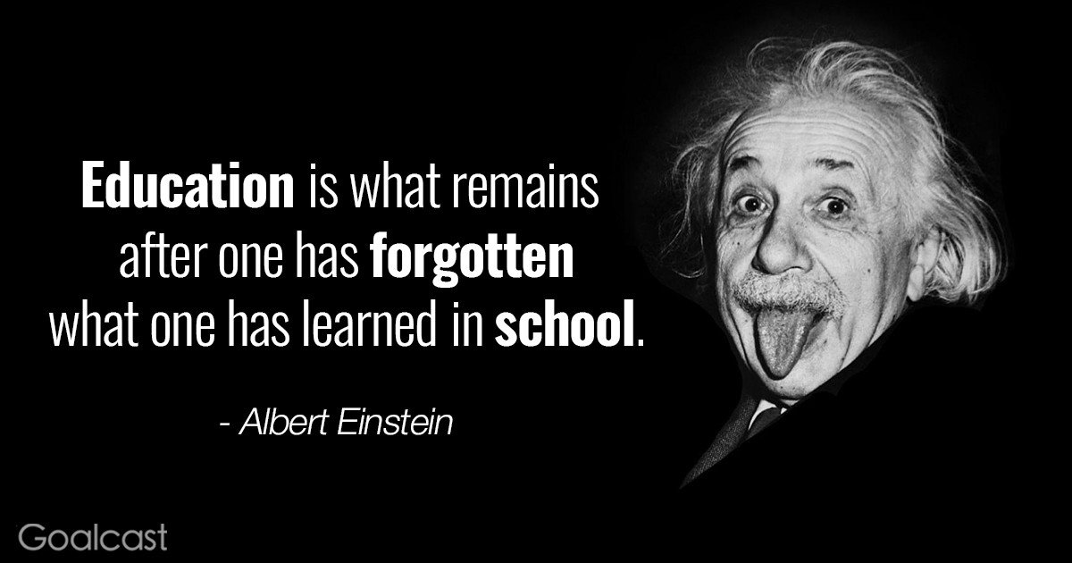 Einstein Quote About Education
 Top 30 Most Inspiring Albert Einstein Quotes of All Times