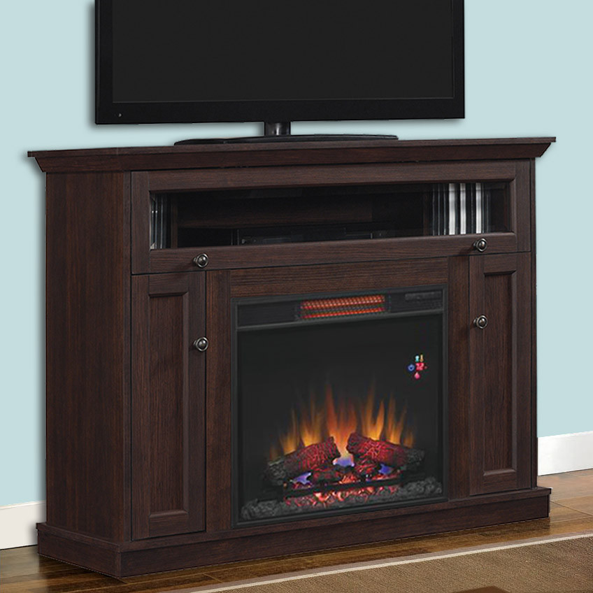 Electric Fireplace Media Cabinets
 Windsor Wall or Corner Infrared Electric Fireplace Media