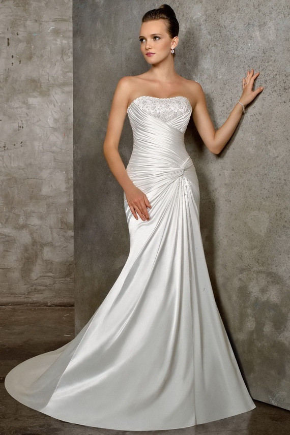 Elegant Wedding Gown
 Elegant Mermaid Wedding Dresses