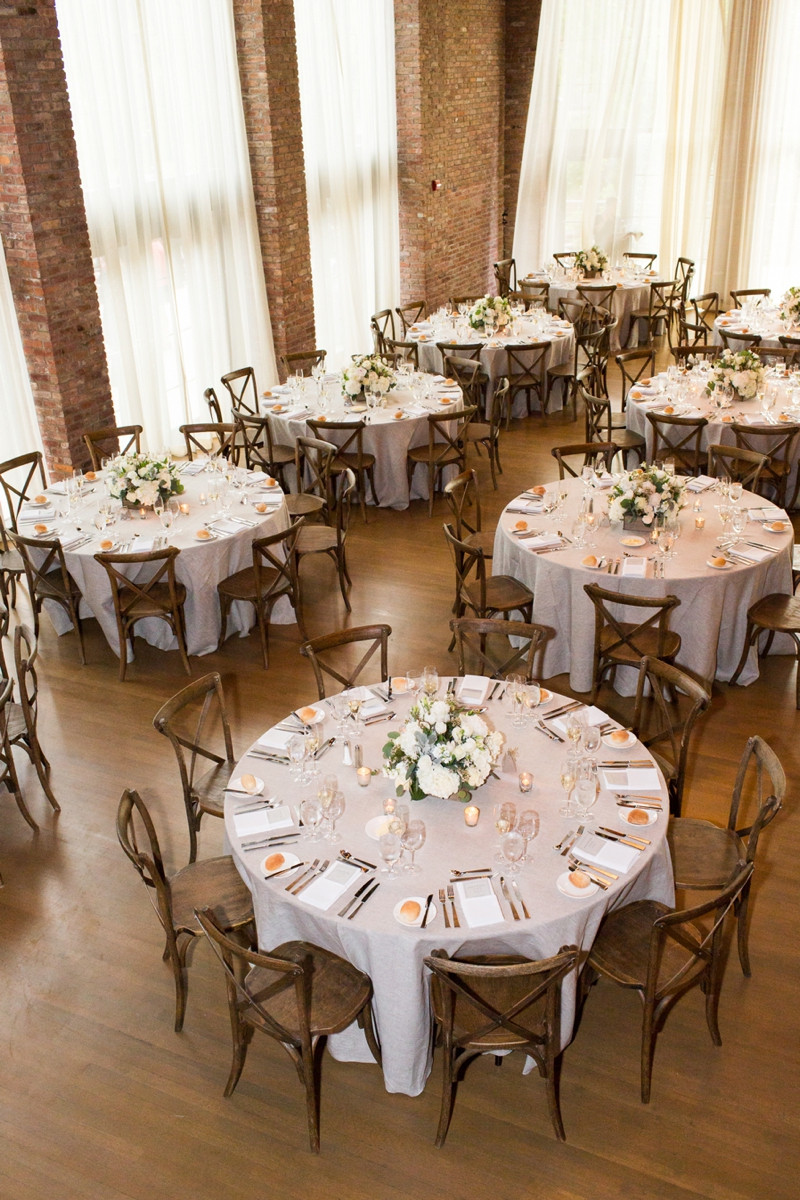 Elegant Wedding Table Decorations
 Rustic & Elegant New York Wedding