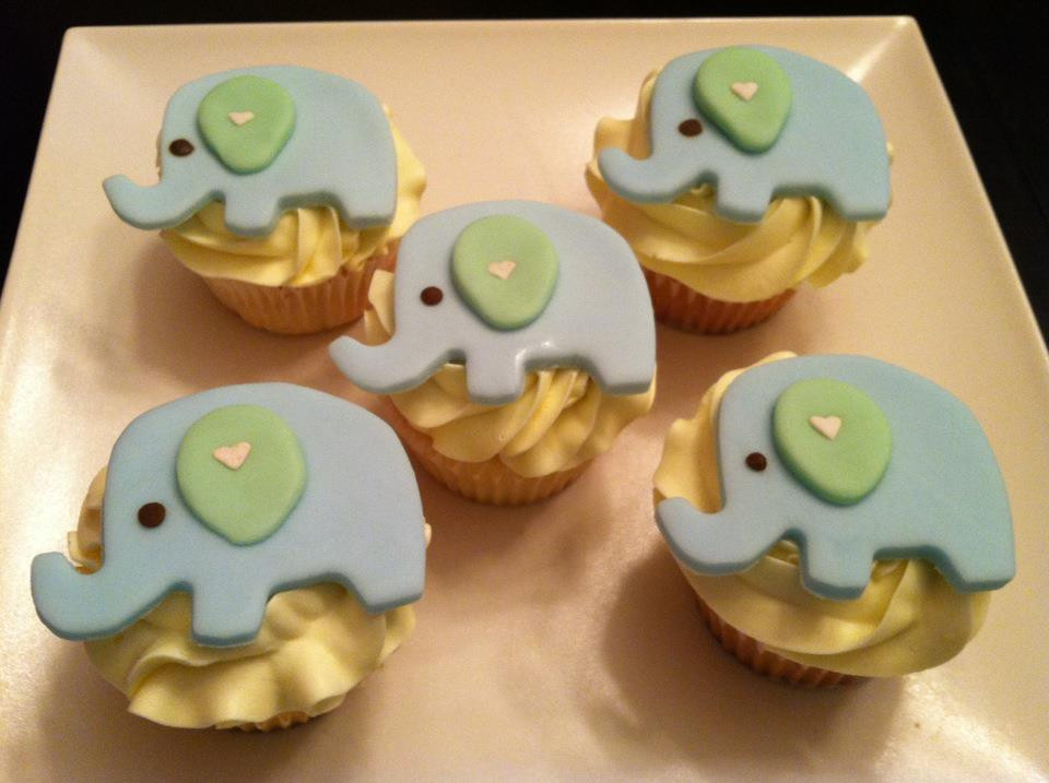 Elephant Baby Shower Cupcakes
 Sweet Treats by Susan Elephant Baby Shower Treats