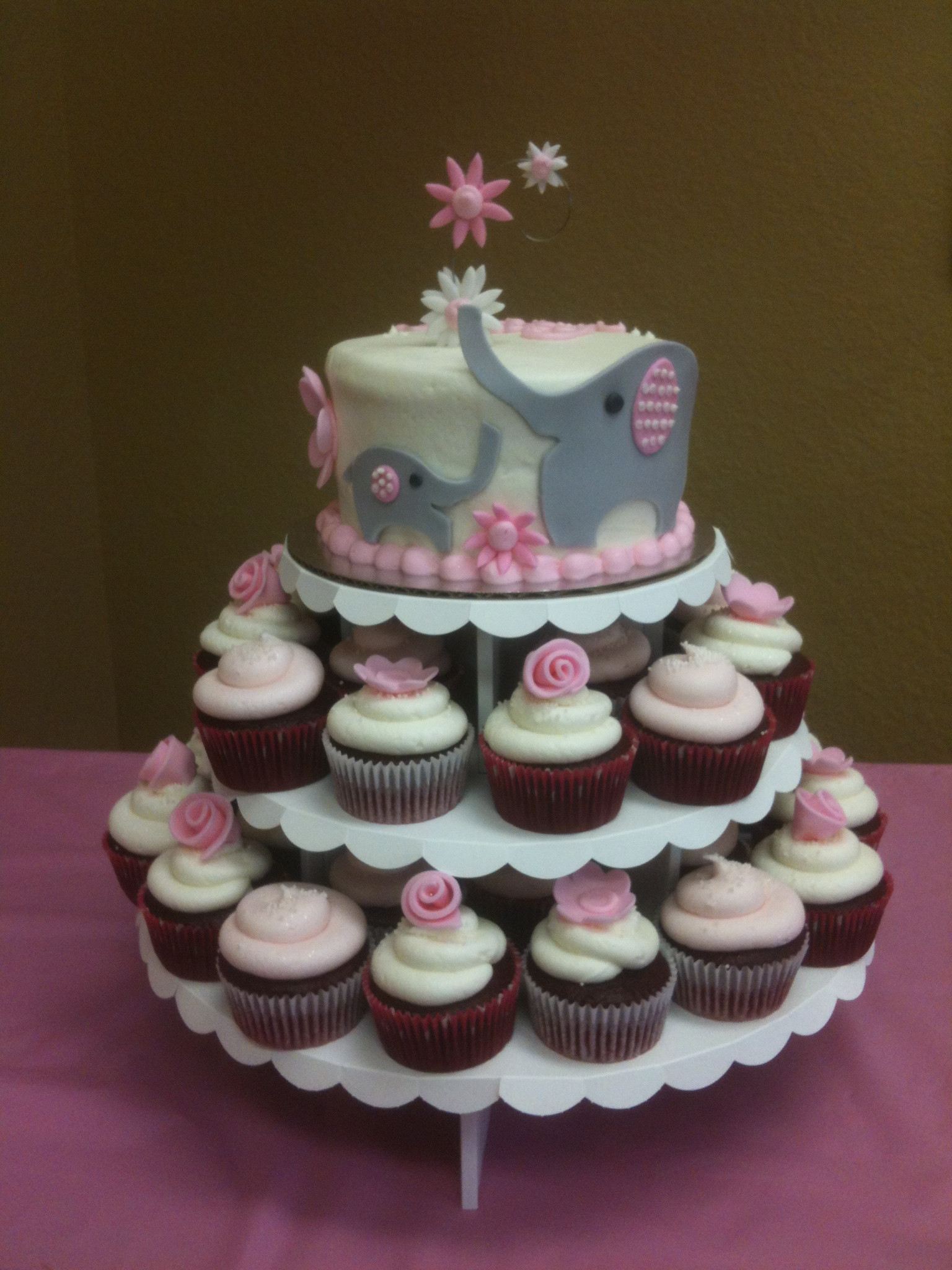 Elephant Baby Shower Cupcakes
 Confectionery Cake Shop