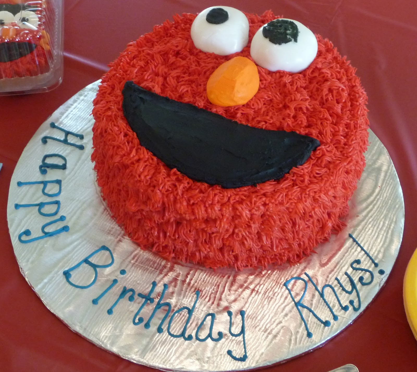 Elmo Birthday Cakes
 Cakewalk Elmo Cake by Sweet T s Sweets
