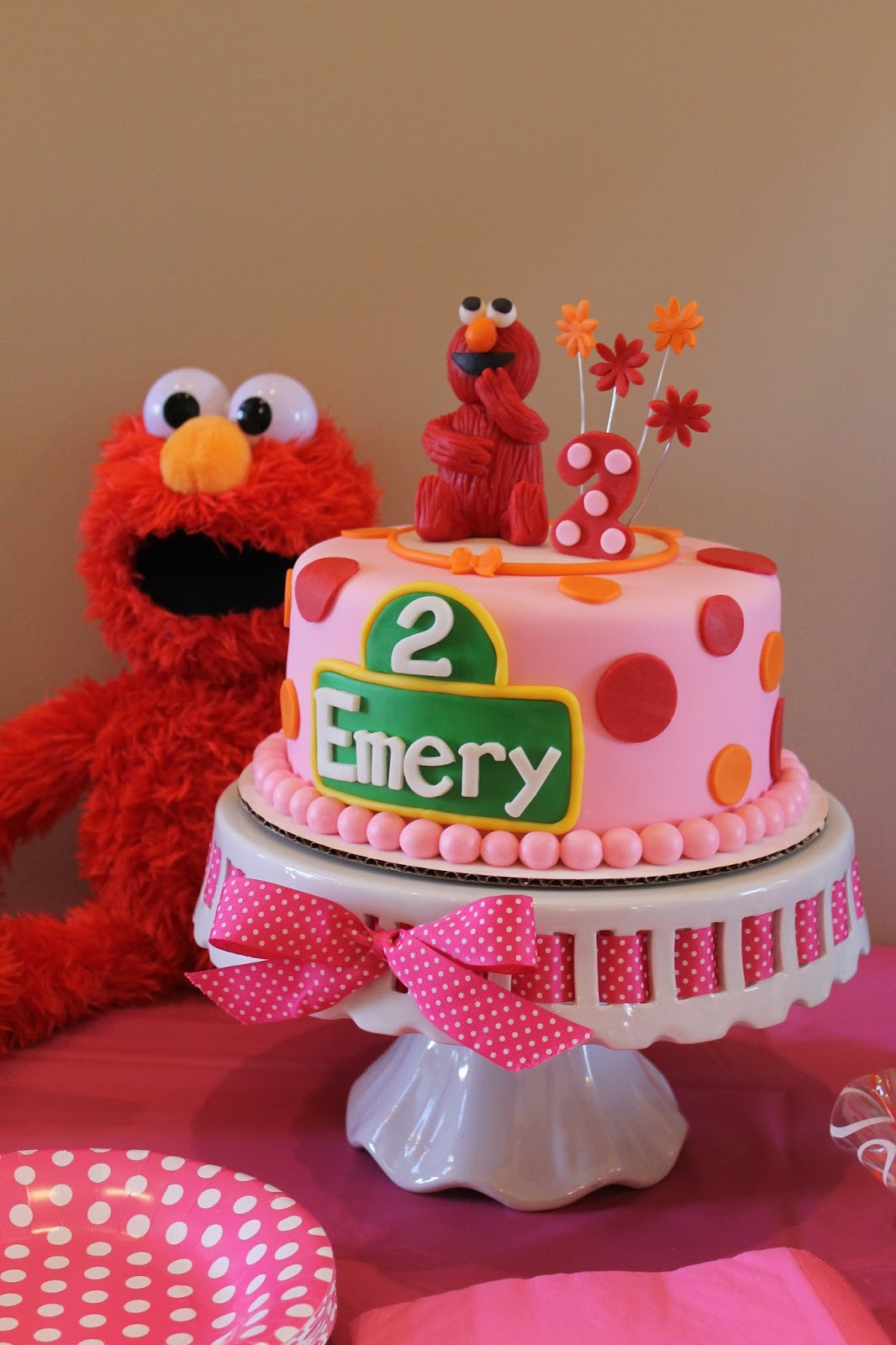 Elmo Birthday Cakes
 Richly Blessed Emery Turns TWO Elmo Birthday Party