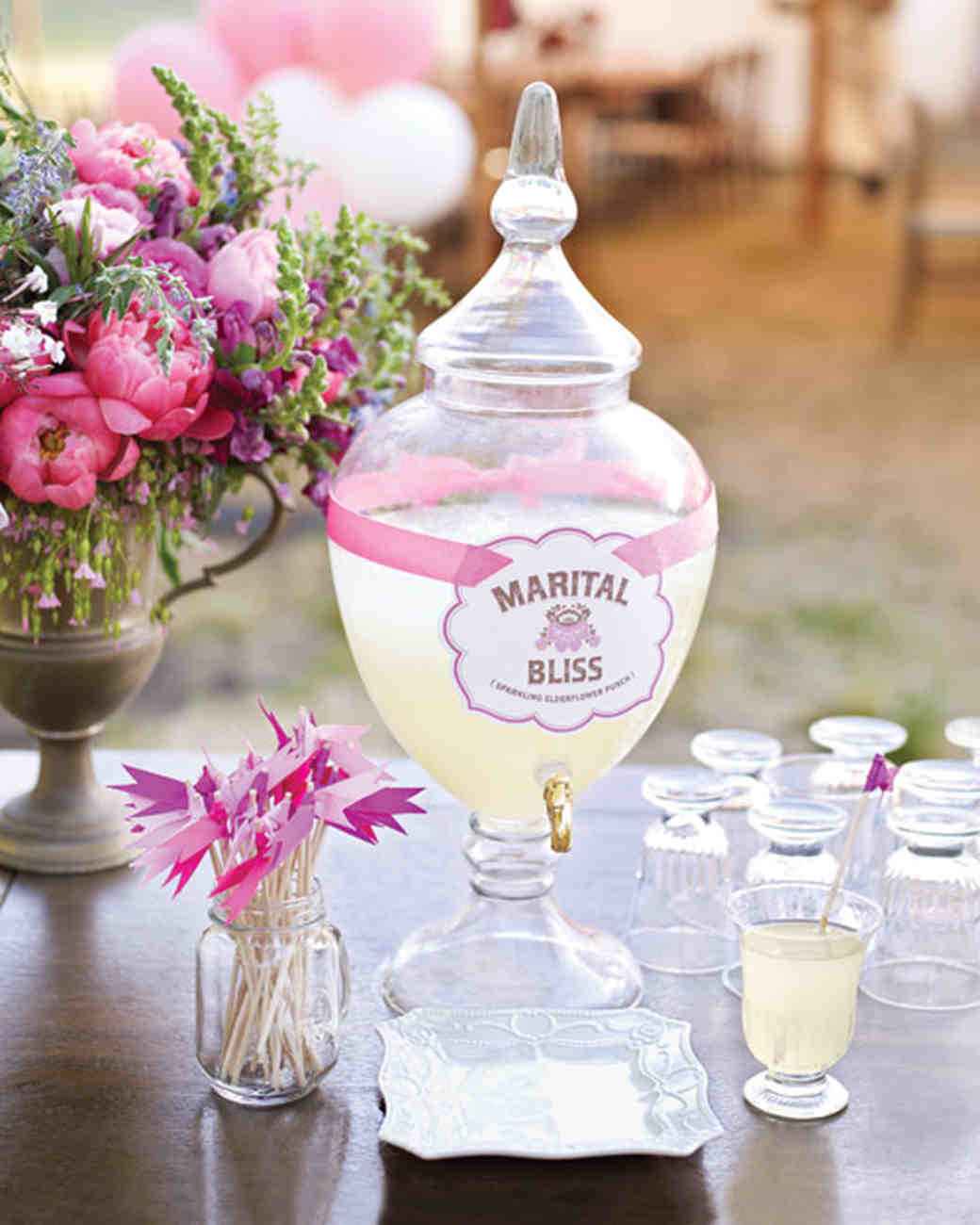 Engagement Cocktail Party Ideas
 Marital Bliss Cocktail Recipe and Drink Label How To