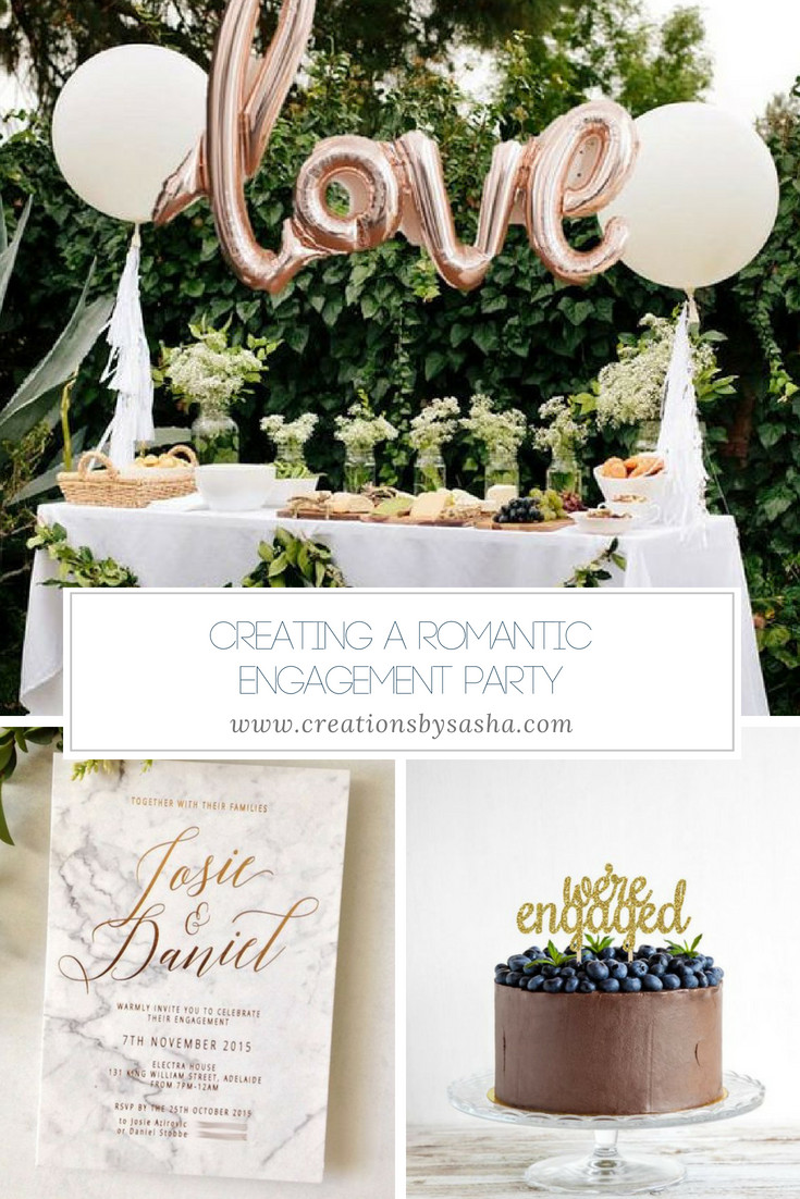 Engagement Cocktail Party Ideas
 Creating A Romantic Engagement Party