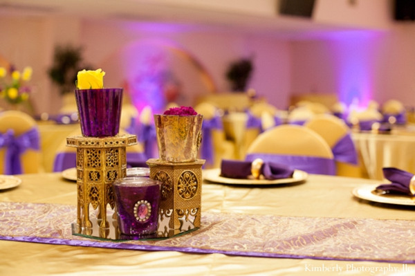 Engagement Party Ideas India
 Indian Engagement Party In Purple And Gold by Kimberly