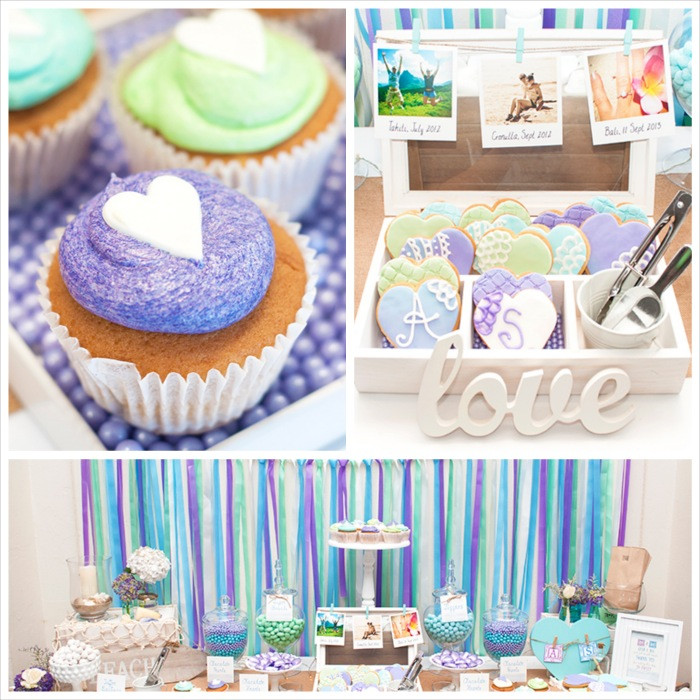 Engagement Party Planning Ideas
 Kara s Party Ideas Beach Themed Engagement Party Planning