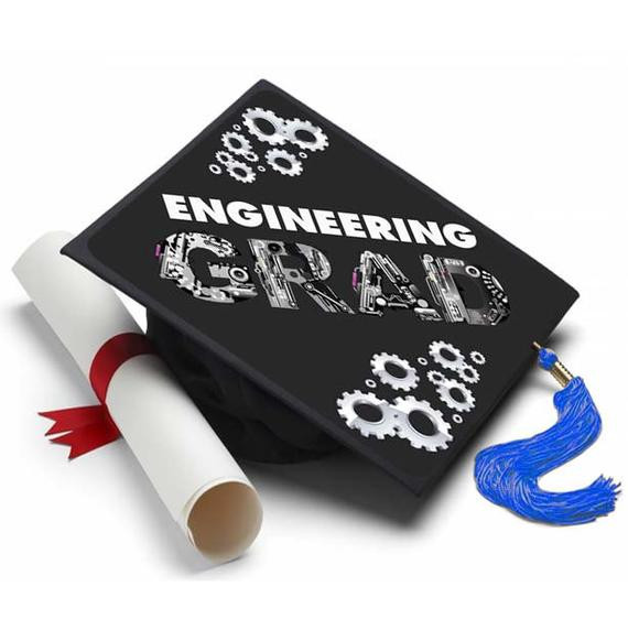 Engineering Graduation Party Ideas
 Engineering Grad Decorated Grad Cap Decorating Kit Ideas