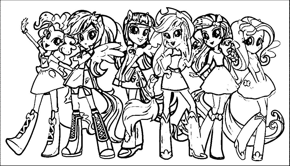 Equestria Girls Coloring Pages
 Equestria Girl Friendship Games Coloring Pages Coloring Home