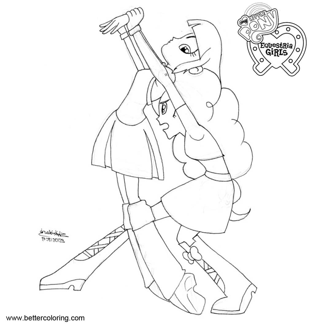 Equestria Girls Pinkie Pie Coloring Pages
 My Little Pony Equestria Girls Coloring Pages Pinkie Pie