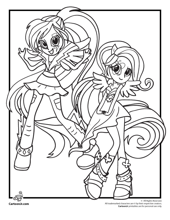 Equestria Girls Rainbow Dash Coloring Pages
 Rainbow Rocks Equestria Girls Coloring Pages Sketch