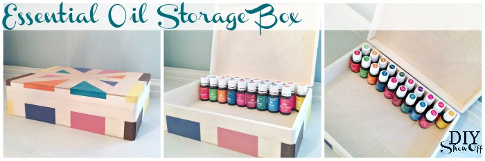 Essential Oil Storage Box DIY
 Painted Storage Box Craft DIY Show f ™ DIY