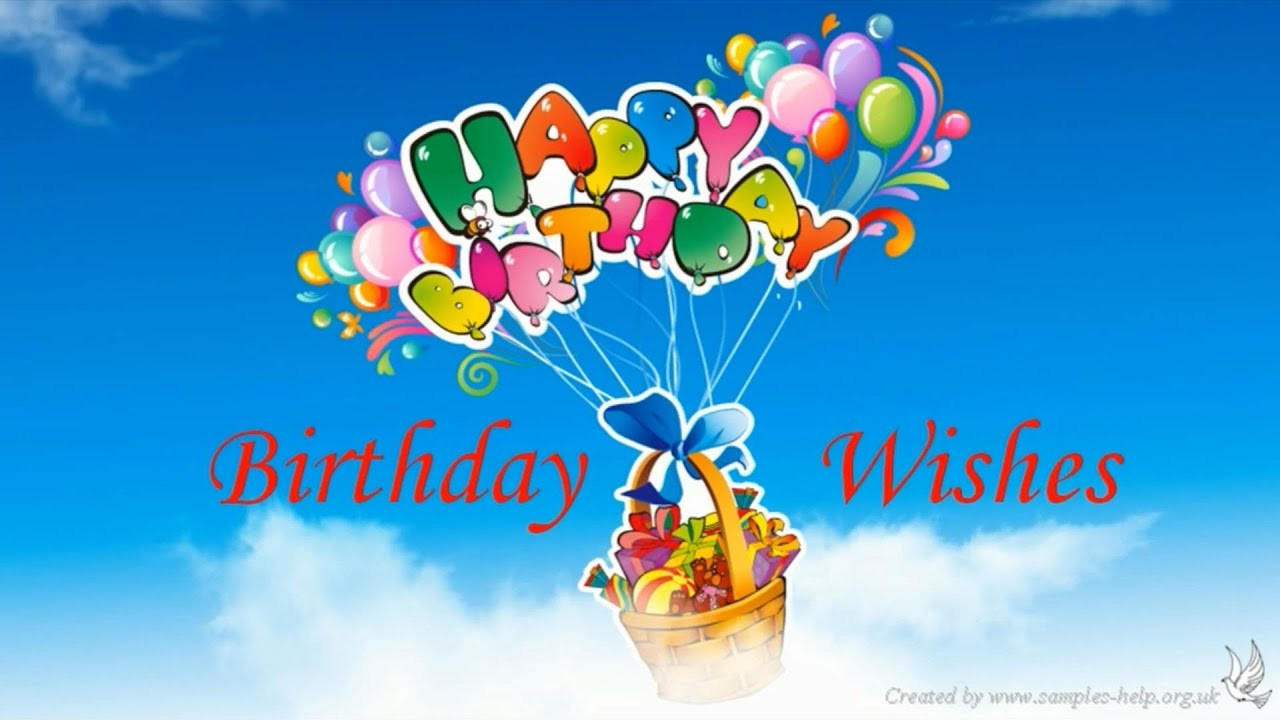 Examples Of Birthday Wishes
 Birthday Wishes Sample