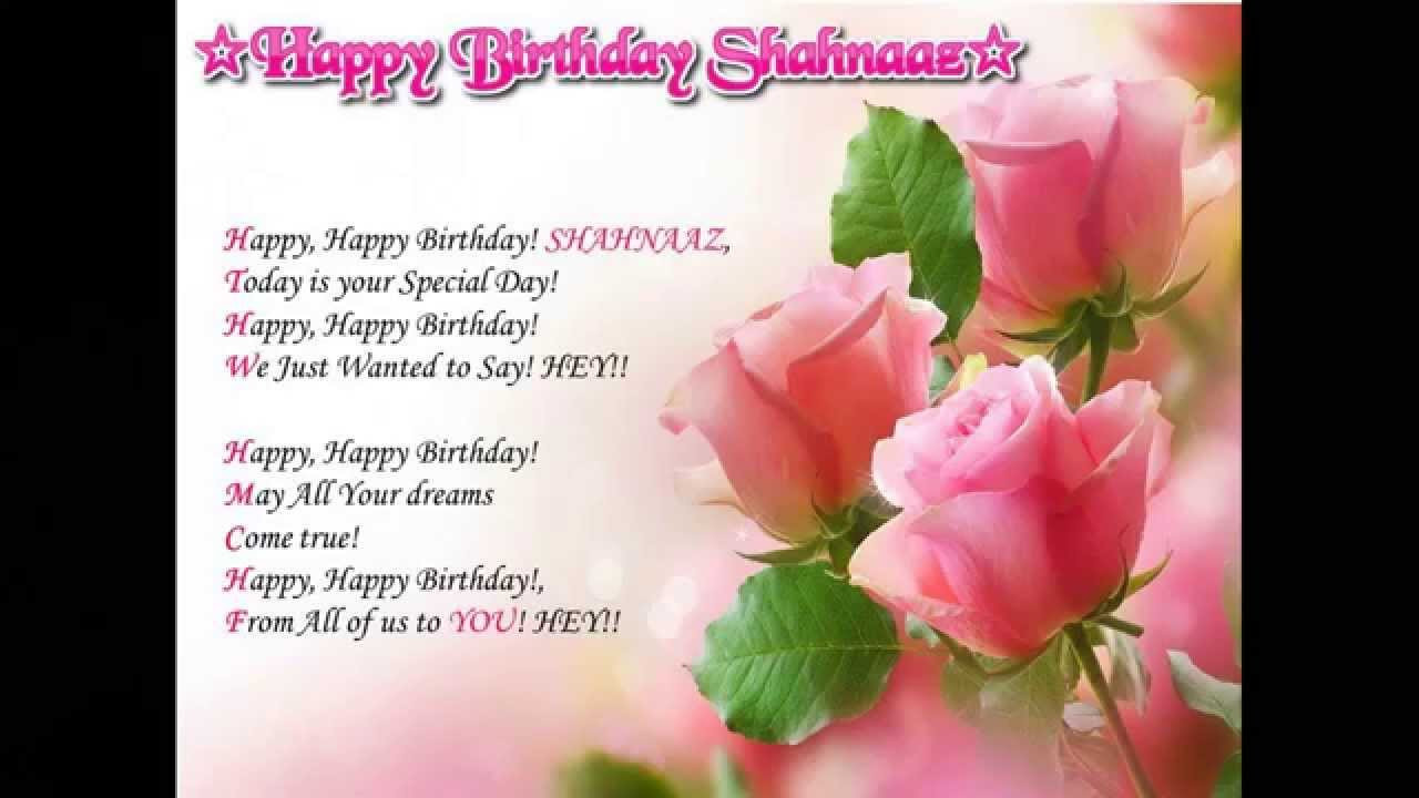 Examples Of Birthday Wishes
 Happy Birthday Sample Greeting Cards