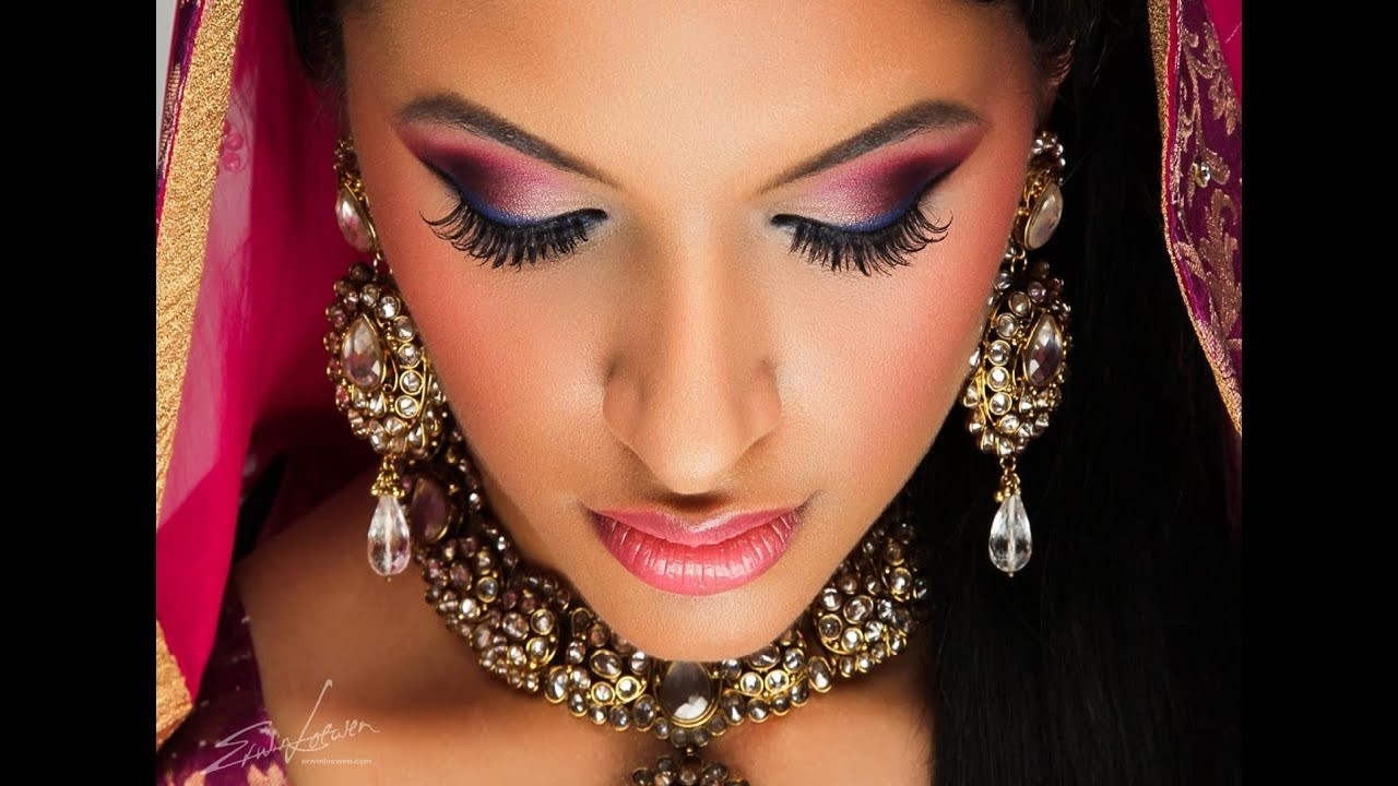 Eye Makeup Wedding
 Indian Bridal Wedding Makeup Look Bollywood Makeup Gold