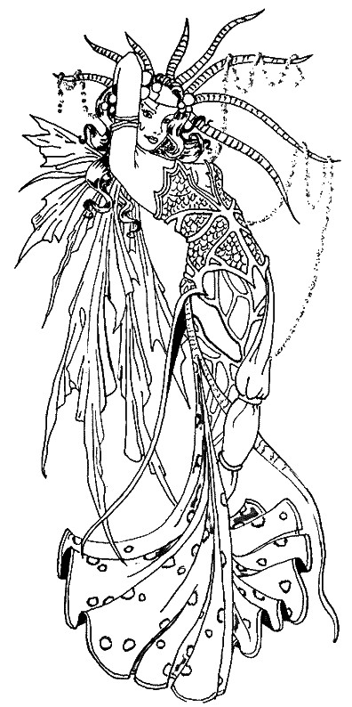Fairy Adult Coloring Pages
 Enchanted Designs Fairy & Mermaid Blog Free Fairy