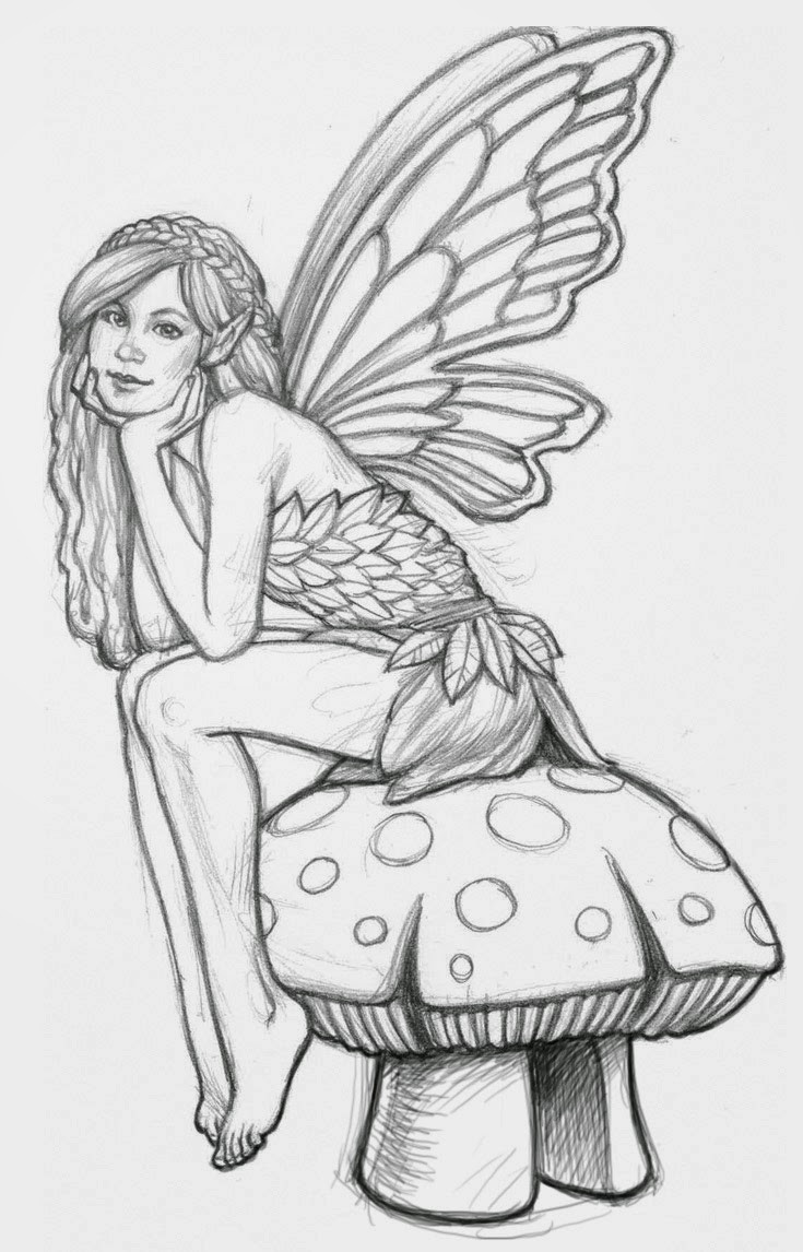 Fairy Adult Coloring Pages
 Coloring Pages Fairies Free Printable Coloring Pages Free