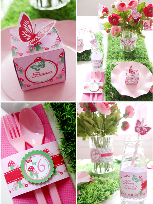 Fairy Birthday Party Supplies
 A Pink Pixie Fairy Birthday Party Party Ideas