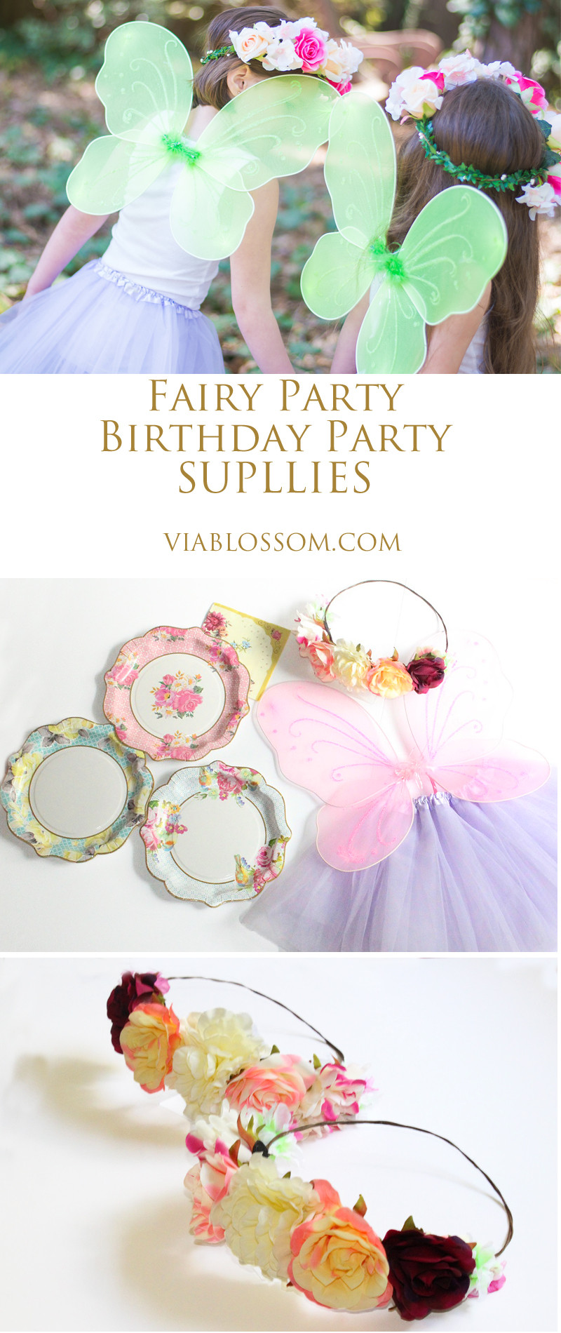 Fairy Birthday Party Supplies
 Must Have Fairy Party Supplies Via Blossom